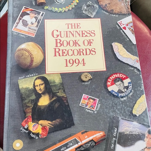 Other The Guinness Book Of Records 1994 Guinness World Rec By